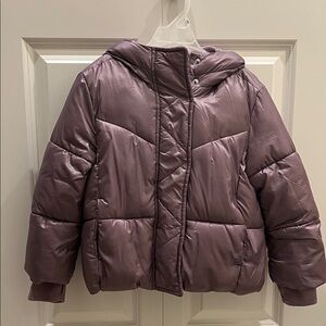 Girls GAP Lilac Cold Control Puffer Jacket XS 5 cannot S 6/7